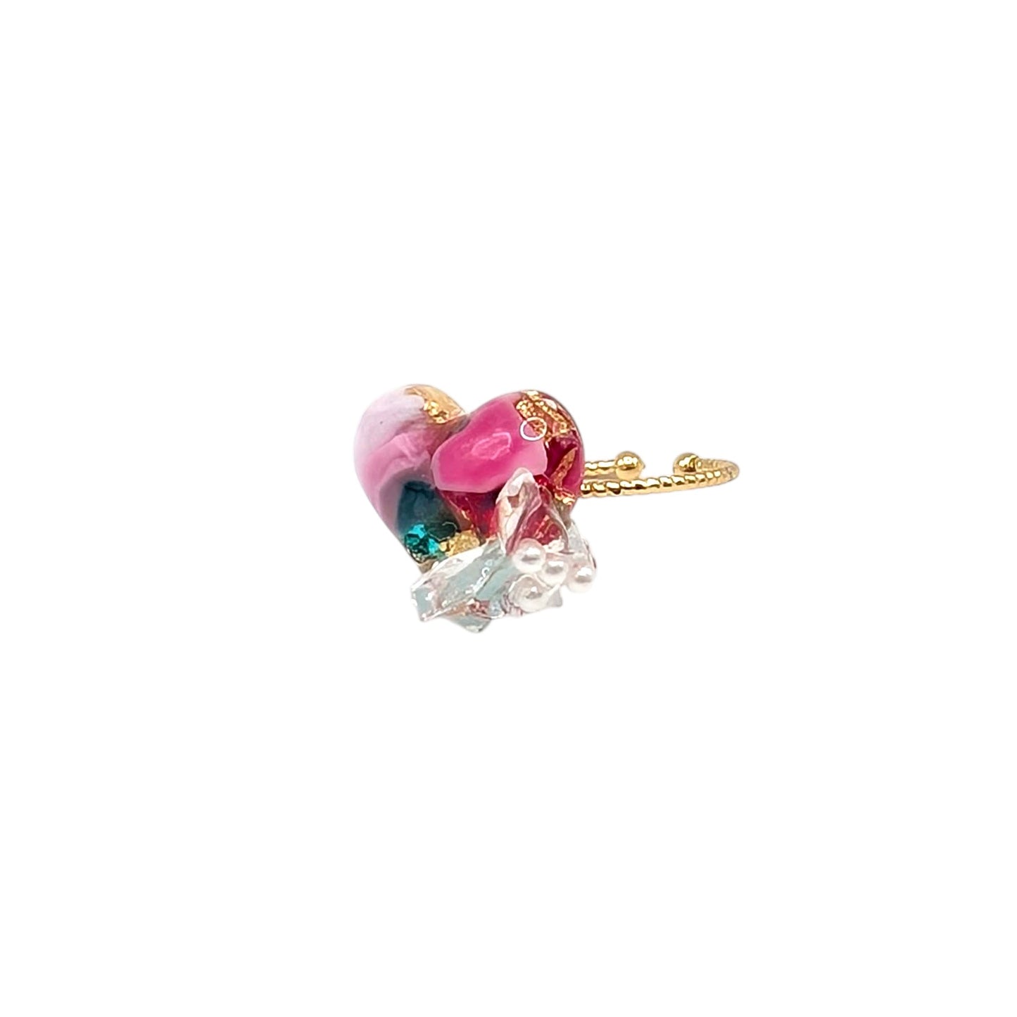 Aurora Heart  Ring